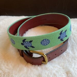 Smathers & Branson Green Turtle Belt 34